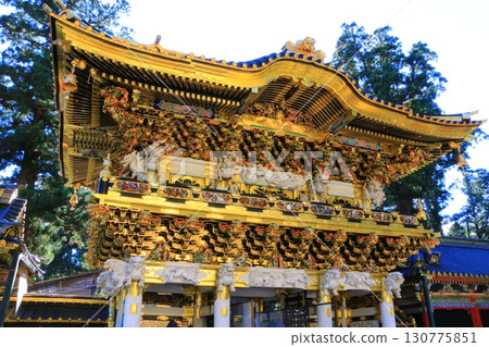 Looking up at the shrine's worship hall Looking up at the shrine's worship hall 130775851