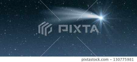 Bright Star of Bethlehem, or Christmas Star. 130775981