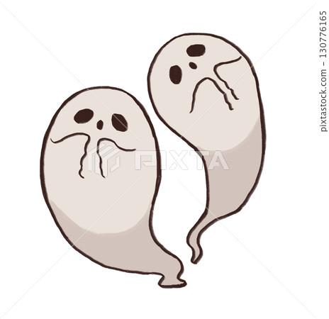 Ghost illustration Ghost illustration 130776165