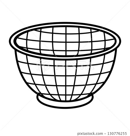 簡單的漏勺插圖 簡單的漏勺插圖 130776255