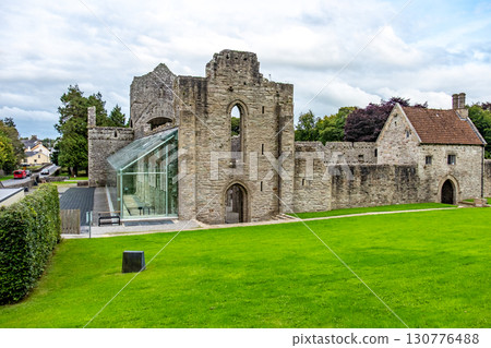 Ruins of the Boyle Abbey, a Cistercian monastery founded in the twelfth century by monks 130776488