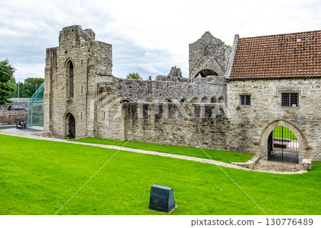 Ruins of the Boyle Abbey, a Cistercian monastery founded in the twelfth century by monks Ruins of the Boyle Abbey, a Cistercian monastery founded in the twelfth century by monks 130776489
