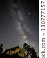 Milky Way seen from a residential area 130777157
