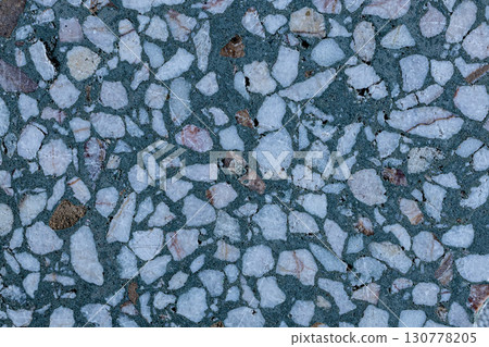 Abstract macro shots of tiny stones on wall Abstract macro shots of tiny stones on wall 130778205