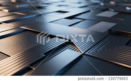 Abstract and cutting-edge images for presentations and materials 130779803
