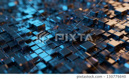 Abstract and cutting-edge images for presentations and materials 130779840