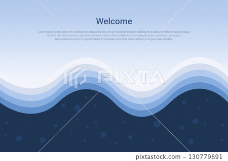 Abstract minimal wavy cover background Abstract minimal wavy cover background 130779891