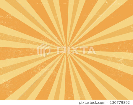 Yellow comic sunburst grunge retro background Yellow comic sunburst grunge retro background 130779892