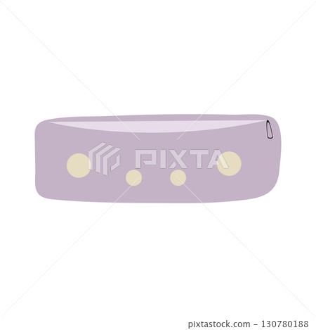 school pencil case in pastel color 130780188
