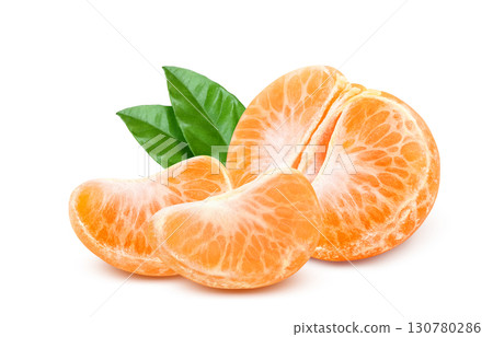 橘子插畫逼真的水果 橘子插畫逼真的水果 130780286