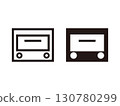 Set of toaster icons 130780299