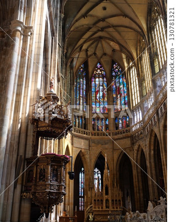 St. Vitus Cathedral in Prague Castle 130781321
