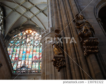 St. Vitus Cathedral in Prague Castle 130781322
