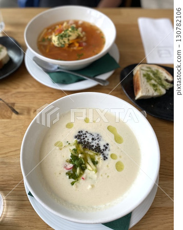 Artichoke soup Artichoke soup 130782106