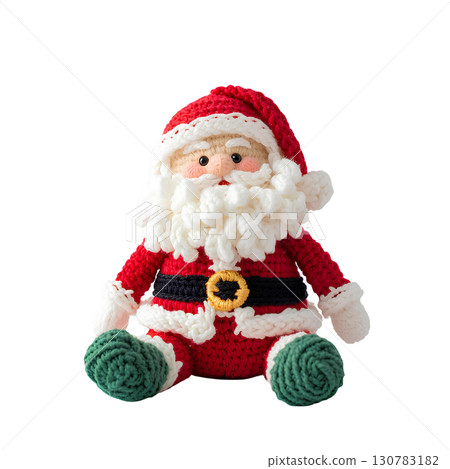 聖誕老人毛絨玩具(坐姿) 聖誕老人毛絨玩具(坐姿) 130783182