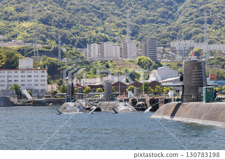 吳灣、潛水艇和自衛隊艦艇 吳灣、潛水艇和自衛隊艦艇 130783198
