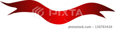 Red price tag ribbon and banner Red price tag ribbon and banner 130783426