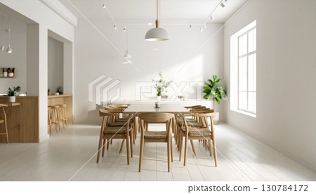 Natural kitchen dining 130784172