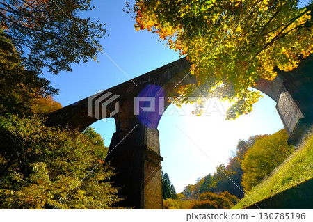 Usui Third Bridge in the Autumn 130785196