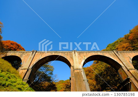Usui Third Bridge in the Autumn 130785198