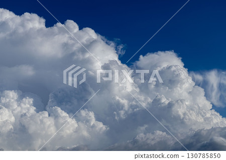 Summer blue sky and white clouds Summer blue sky and white clouds 130785850
