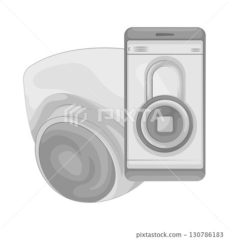 Illustration of CCTV Illustration of CCTV 130786183