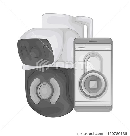 Illustration of CCTV 130786186