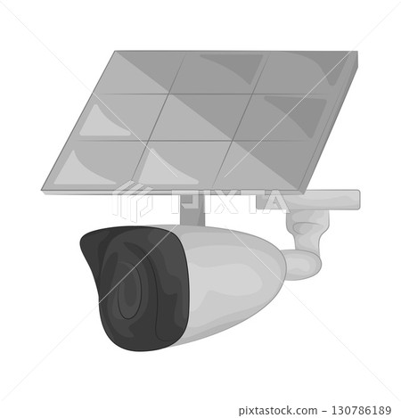 Illustration of CCTV Illustration of CCTV 130786189