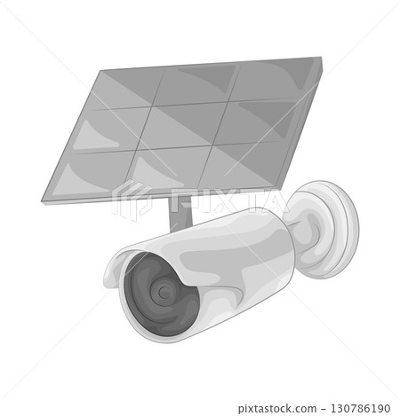 Illustration of CCTV Illustration of CCTV 130786190