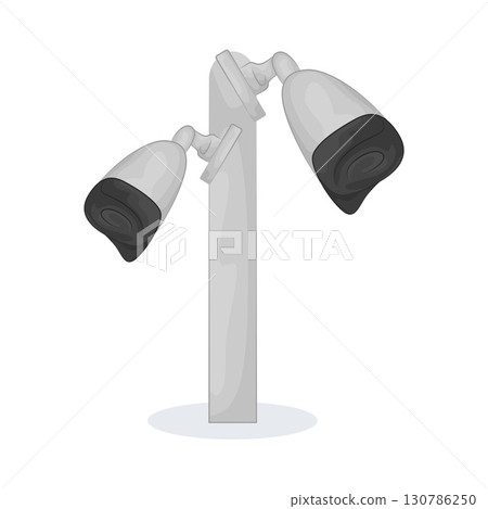 Illustration of CCTV Illustration of CCTV 130786250