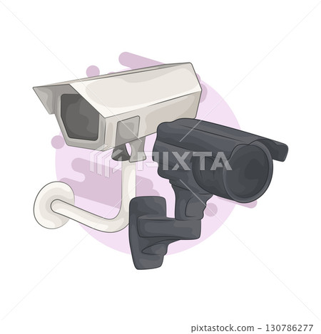 Illustration of CCTV 130786277