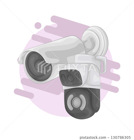 Illustration of CCTV 130786305