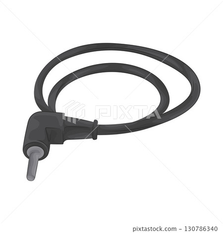 Illustration of Cable Connector  130786340