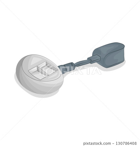 Illustration of Cable Connector  130786408