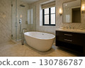 Luxurious marble bathroom 0038 130786787