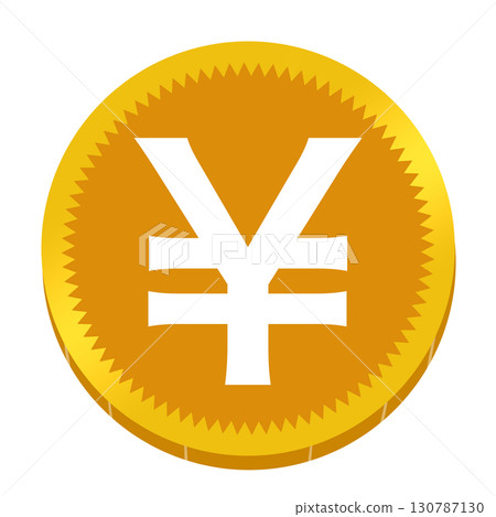 Japanese yen coin icon Japanese yen coin icon 130787130