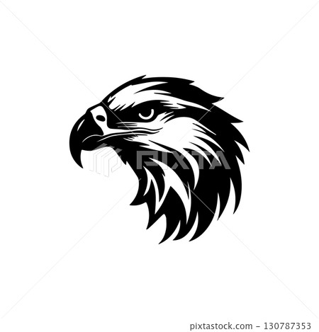 eagle head icon symbol illustration 130787353