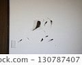 A wall with a deliberate hole in it 130787407