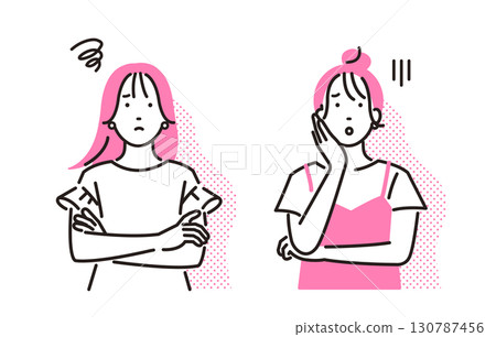 人擔心的年輕女子集 人擔心的年輕女子集 130787456