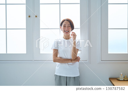 Pleasant morning 130787582