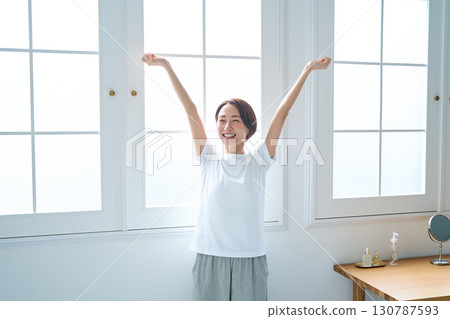 Pleasant morning 130787593