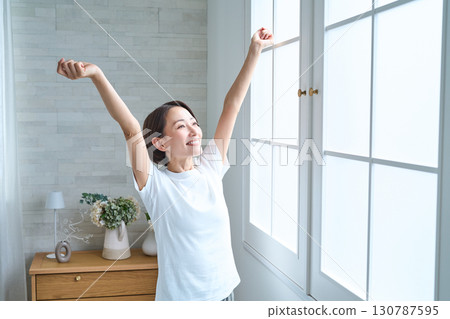 Pleasant morning 130787595