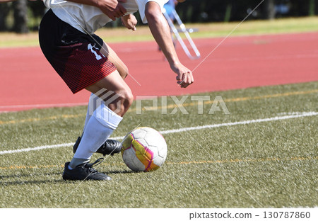 Soccer player to dribble Soccer player to dribble 130787860