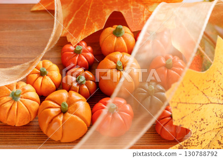 Small pumpkin made from clay (handmade) Small pumpkin made from clay (handmade) 130788792