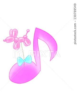 長耳狗氣球的音符 130789549