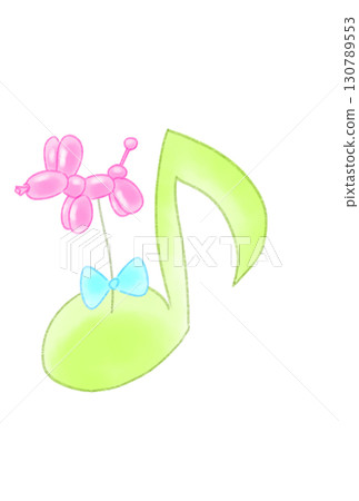 長耳狗氣球的音符 130789553