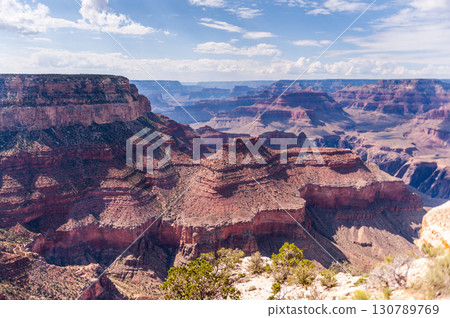 The Grand Canyon on a summer afternoon 130789769