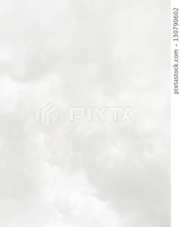 垂直背景影像 1：蒼白、淺白、灰白色的多雲天空，覆蓋著雨雲 130790602