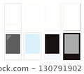 Instax Frame Polaroid Photo Style Illustration Set 130791902