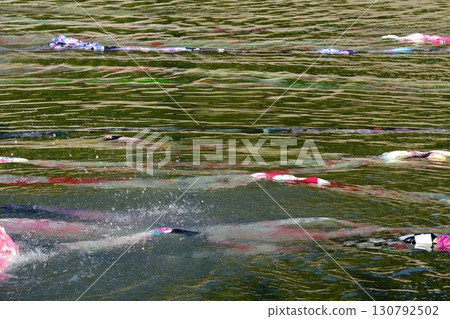 Summer Kyoto Yuzen Nagashi on the Kamo River Summer Kyoto Yuzen Nagashi on the Kamo River 130792502